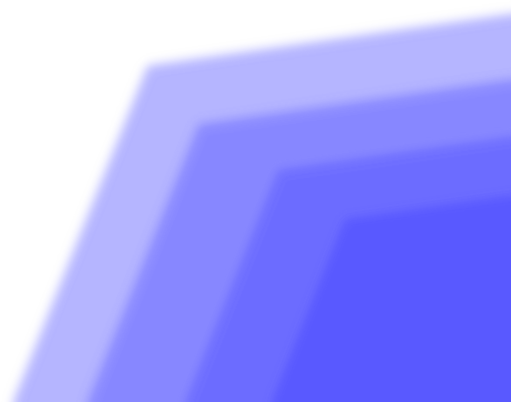 Corner Transparent Gradient Blue